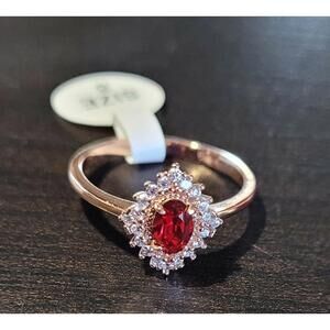 FRAGRANT JEWELS MULLED WINE RING NWT SZ 8